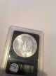 1987 American Eagle Silver Dollar.  Brilliant Uncirculated.  Slabbed Silver photo 3