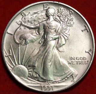 Uncirculated 1991 American Eagle Dollar photo