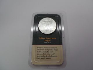 1986 American Eagle Silver Coin 1 0z.  999 Pure Silver B42808 - 3 photo