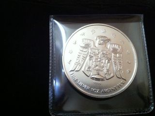 Canadian Thunderbird 1 Oz Fine Silver Coin Low Mintage photo