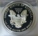 2000 - P American Silver Eagle Pr 69 Dcam S$1 Proof Coin - Pcgs Certified Silver photo 6