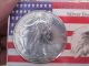 1998 1 Oz Silver American Eagle Dollar (brilliant Uncirculated) Silver photo 4