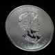 Royal Canadian 1oz.  9999 Silver Maple Leaf With Velvet Drawstring Pouch Silver photo 2