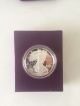 1986 - S Proof American Eagle One Troy Oz Pure Silver Dollar Cert Of Authenticity Silver photo 1