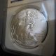 2011 Silver American Eagle Ngc Ms70 25 Anniversary Early Releases - Silver photo 3
