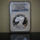 2011 - W Silver Eagle Proof Ngc Pf70 25th Anniversary Early Releases - Silver photo 2