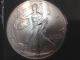United States Silver Dollar 2001 $1 American Eagle Bullion Coin Troy 999 Fine Silver photo 1