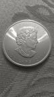2014 1 Troy Oz Silver Canadian Maple Leaf Bullion Coin 9999 Pure Brilliant Silver photo 1