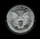 1986 American Silver Eagle - Bu 1 Oz.  999 Fine Silver In Airtite Silver photo 1