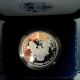2005 W American Eagle $1 Proof Silver Coin.  Box & Silver photo 1