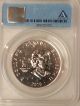 2010 Anacs $5 Ms70 Canada - Olympic Silver Maple Leaf Coin Silver photo 3