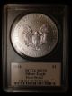 2014 Pcgs Ms70 American Silver Eagle 1 Oz Silver Dollar John Mercanti Signed Nr Silver photo 1