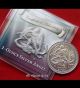 2014 1 Oz Isle Of Man Silver Angel Coin (bu) Mystery Gift Silver photo 4