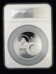 2013 5 Oz Silver Panda Long Beach Coin Expo Ngc Pf69 Ultra Cameo Nr Silver photo 2