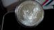 2004 American Eagle One Dollar Proof Coin - Case &,  1 Ounce Silver Bullion Silver photo 2
