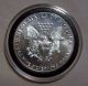 1988 Walking Liberty American Eagle Silver Dollar Uncirulated 1 Oz.  999 Pure Silver photo 4