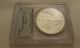 1996 - P American Silver Eagle Dollar Pr69dcam Pcgs Proof 69 Deep Cameo Silver photo 3