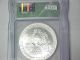Icg Ms69 1998 American Eagle Silver Dollar.  999 Fine Silver 1 Ounce Silver photo 1