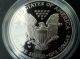 2004 Us 1 Oz Silver Eagle Proof Coin No Silver photo 2