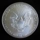 2003 American Silver Eagle 1 Troy Oz.  Bullion Coin W/ Airtite Case 121011 Silver photo 1