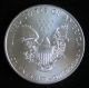 2012 American Silver Eagle 1 Troy Oz.  Bullion Coin W/ Airtite Case 12109 Silver photo 1
