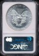 1988 Silver American Eagle Coin Ngc Ms 69 Aeg1653 Silver photo 1