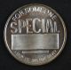 1989 Merry Christmas 1 Oz.  999 Fine Silver Coin 