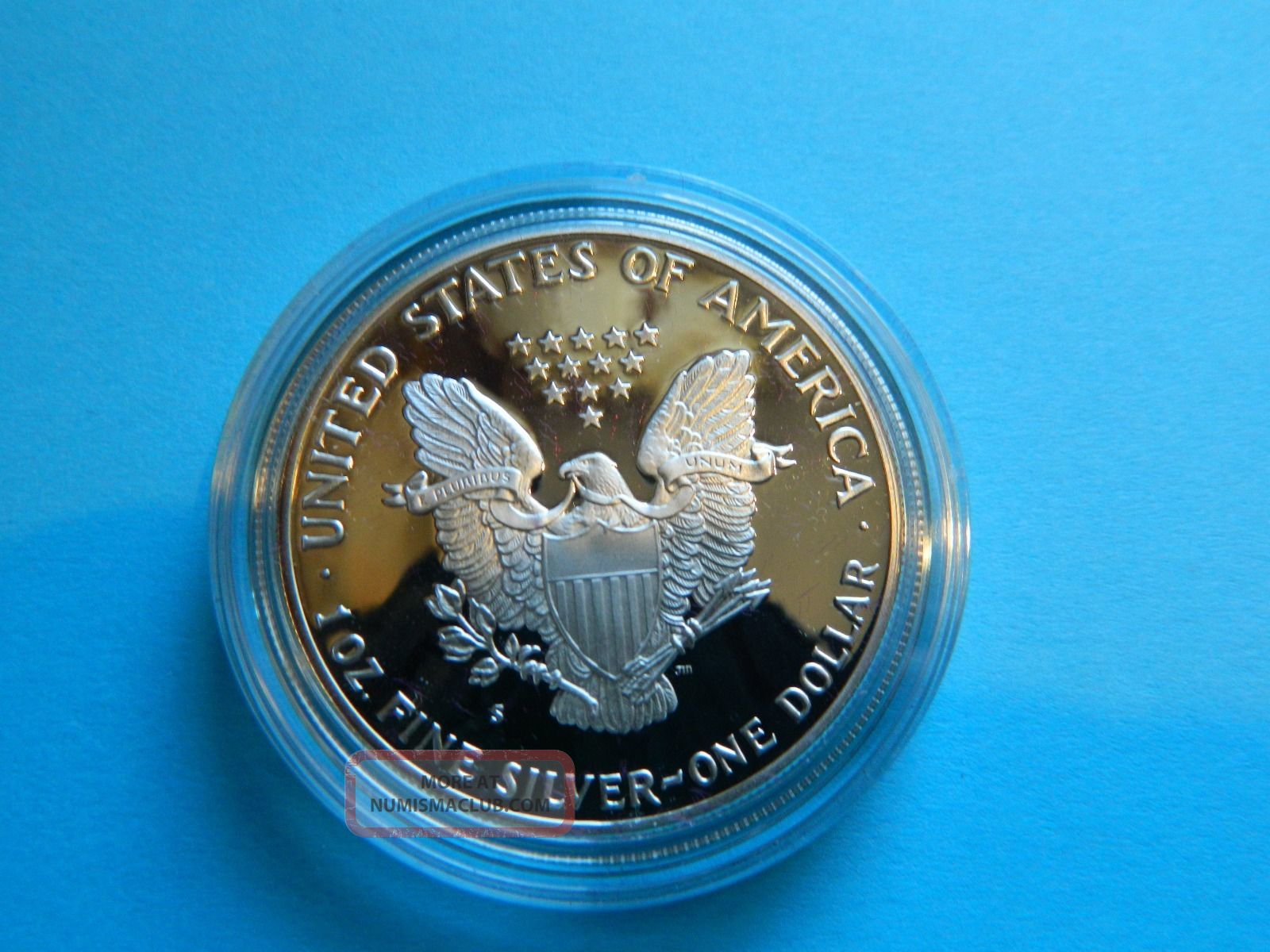 1986 American Eagle One Ounce Proof Silver Bullion Coin 1986 American Eagle One Ounce Proof Silver Bullion Coin