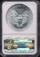 1986 Silver American Eagle Coin Ngc Ms 69 Aeg1622 Silver photo 1