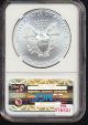 2009 American Silver Eagle Ngc Ms69 8342 Silver photo 1