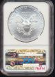 2009 American Silver Eagle Ngc Ms69 8338 Silver photo 1