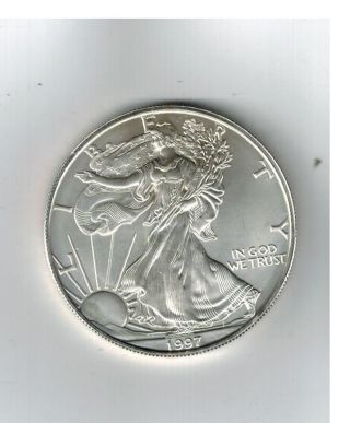 1997 American Silver Eagle - - - - - Uncirculated photo