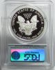 2008 - W Silver Eagle Proof First Strike Pcgs Pr69 Dcam 1 Oz.  Bullion Coin Silver photo 1