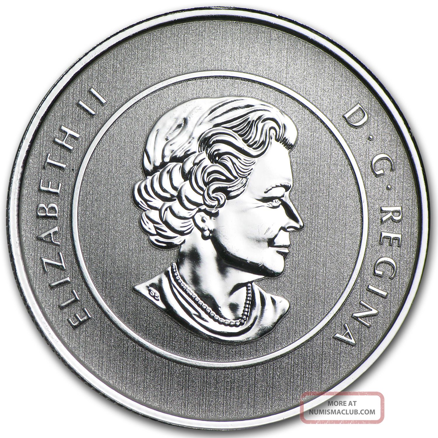 2014 1/4 Oz Silver Canadian $20 Coin Bobcat Certificate Of Authenticity