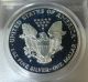 1999 - P American Silver Eagle Pr 69 Dcam S$1 Proof Coin - Pcgs Certified Silver photo 8