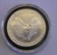 2004 American Eagle Silver One Dollar 1 Ounce Unc.  999 Fine In Case Silver photo 5