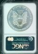 1998 American Silver Eagle S$1 Ase Ngc Ms69 Ms - 69 Premium Quality Pq, Silver photo 1