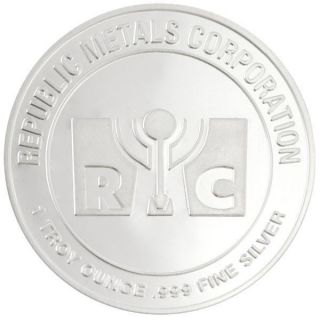 1 Oz Rmc Silver Round (comex And Lbma Approved) photo