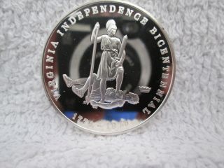 Virginia - Official Silver Bicentennial Medal photo