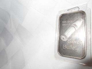 Silver Bullion Bar,  
