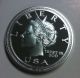 2003 Anniversary Norfed Liberty Proof $50 5 Oz Round.  999 Fine Silver Rare Silver photo 2