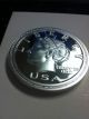 2003 Anniversary Norfed Liberty Proof $50 5 Oz Round.  999 Fine Silver Rare Silver photo 3