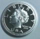 2003 Anniversary Norfed Liberty Proof $50 5 Oz Round.  999 Fine Silver Rare Silver photo 4