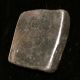 50 Grams.  999 Hand - Poured Silver Square Bar,  Monarch Precious Metals Mpm - Nr Silver photo 5
