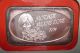 1974 1 Troy Oz.  999 Silver Art Bar Mother Means Love Ussc W/ Cover Mother ' S Day Silver photo 1