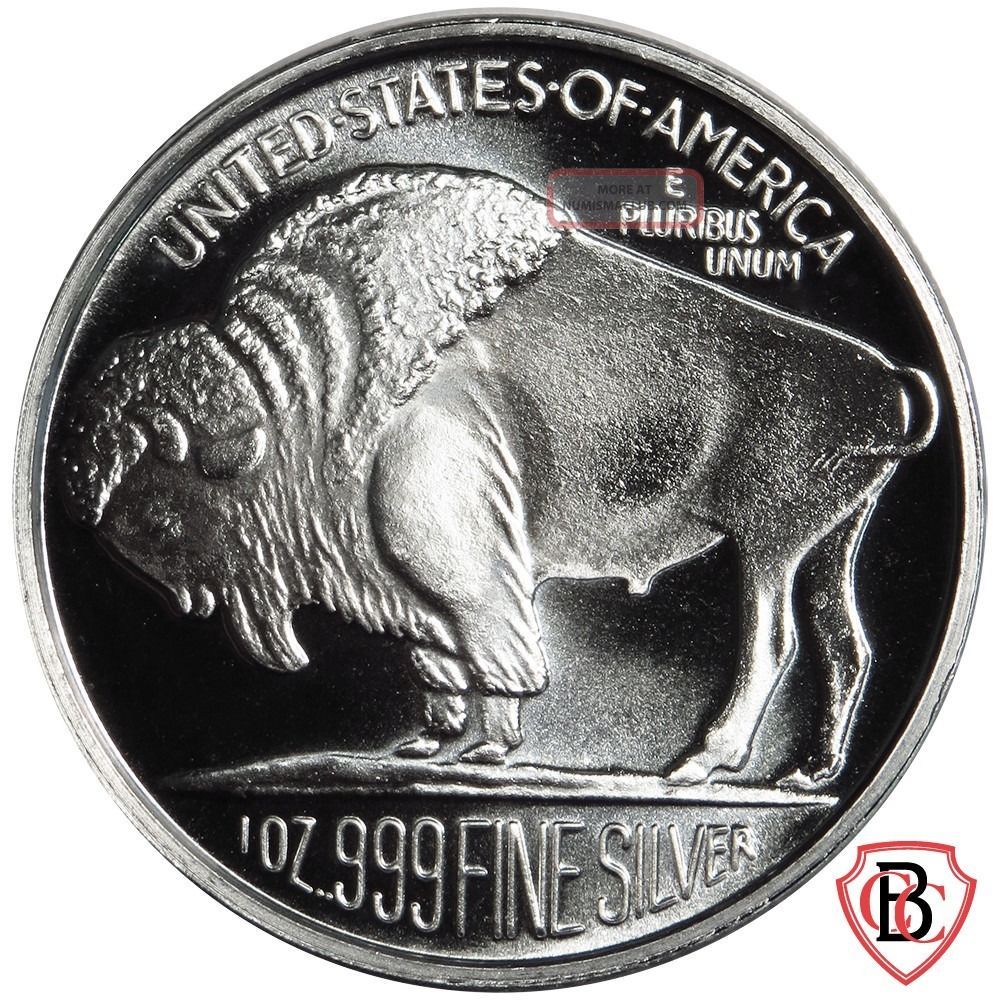 (1) 2015 Buffalo Design Silver Coin One Troy Ounce. 999 Fine Silver 1