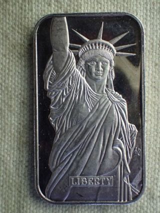 1 Ozt.  Liberty Trade Silver.  999 Bar.  Mtb.  With The 