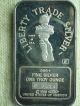 1 Ozt.  Liberty Trade Silver.  999 Bar.  Mtb.  With The 