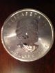 2014 Canadian Maple 1 Oz 5 Dollar Silver Bullion Coin.  999 Fine Silver photo 1