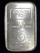 Usvi Ingot Co,  A - Mark Commercial Bar,  1981 1 Troy Oz.  999 Fine Silver Art Bar Silver photo 5